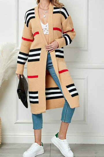 STRIPED CARDIGAN