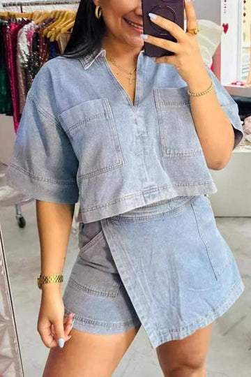 Versatile Denim Set for Casual Style