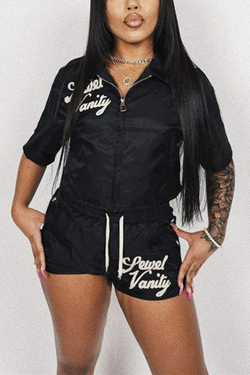 SHORT SLEEVE SHIRT AND SHORTS SET