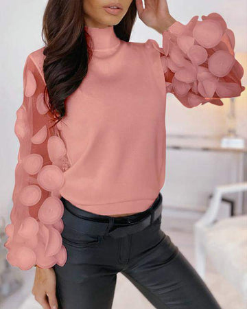 Chic Blouse with Unique Sleeves