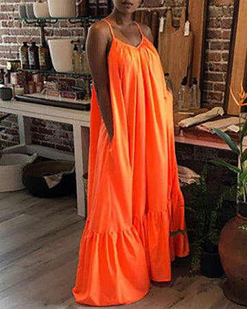 Lightweight Flowy Sundress Perfect for Beach