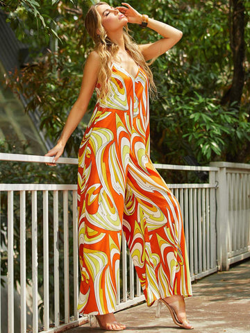 Elegant Casual Jumpsuit for Summer Parties