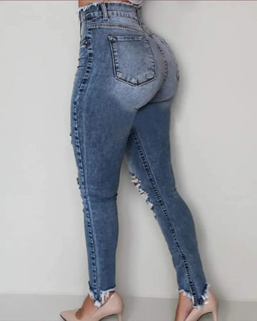 High-Rise Denim for Women, Stylish Fit