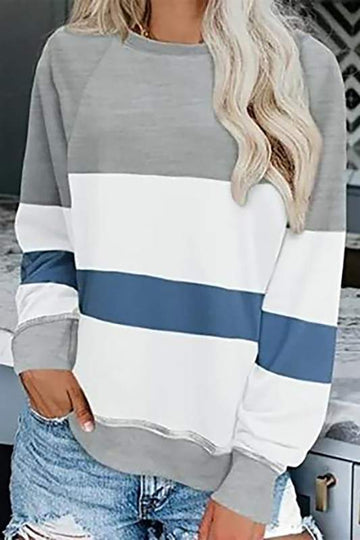 COLOR BLOCK LONG SLEEVE