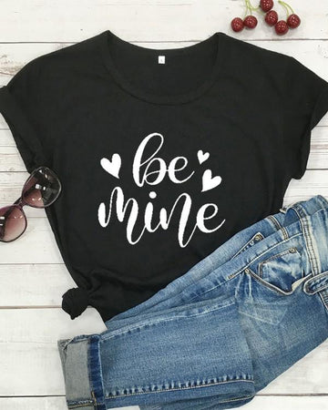 Love T-Shirts: Graphic Tee with Hearts