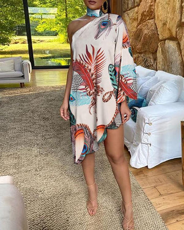 Lightweight Floral Evening Attire