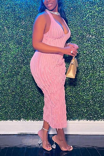 HATLER SHEER LONG DRESS