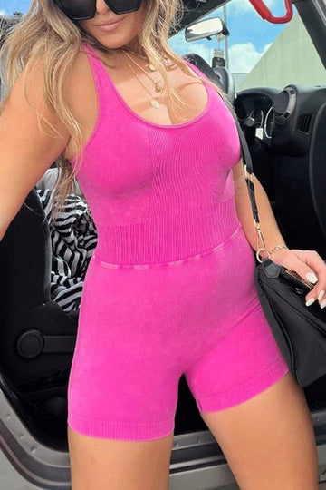 SLEEVELESS BODYCON JUMPSUIT