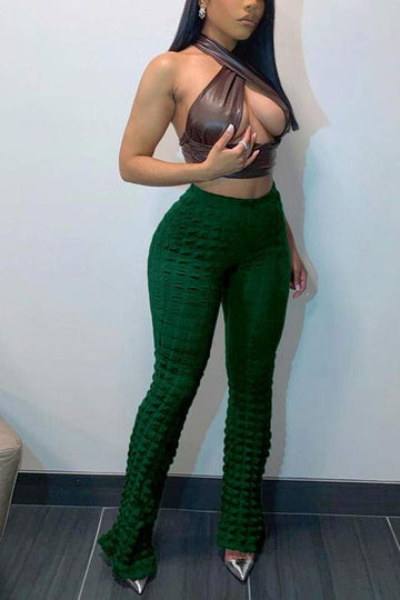HIGH WAISTED STRETCH PANTS