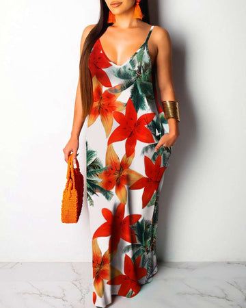Boho Floral Dress, Perfect for Summer