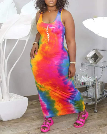 Colorful Bodycon Dress for Summer Style