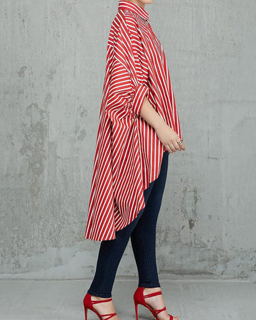 Oversized Shirt Lightweight Designer Top