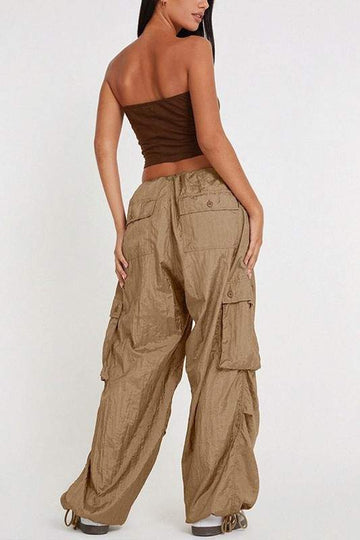 LOOSE STRING POCKET PANTS