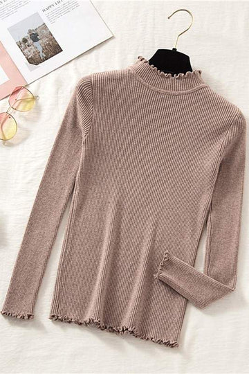 RIBBED CROCHET TOP