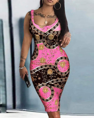 Sleek Summer Bodycon Dress
