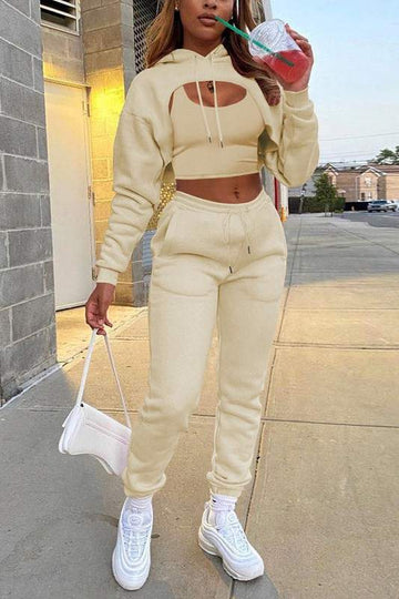 HOODIE SWEATPANTS TRACKSUIT SET