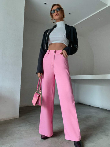 Fashion Set: Crop Top & Wide Leg Pants