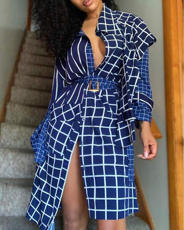 Casual Shirt Dress, Trendy Summer Outfit