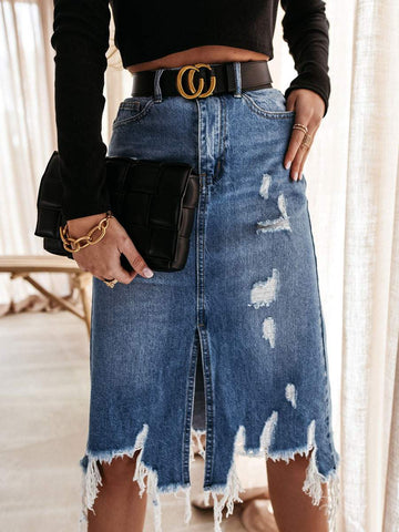 Bodycon Denim Skirt for Fashion Lovers