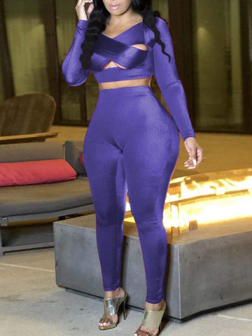 Bodycon Set: Trendy Active Wear Outfit