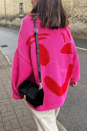SMILEY FACE SWEATER