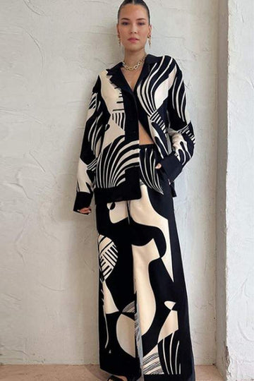 GRAPHIC SHIRT AND PANTS SET