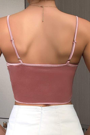 CAMI STRAP CORSET TOP