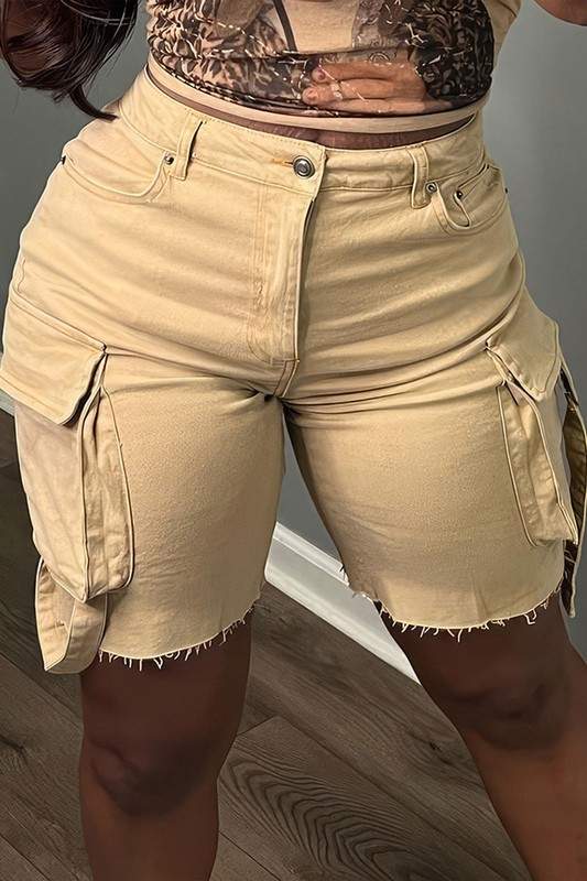 CARGO BERMUDA SHORTS
