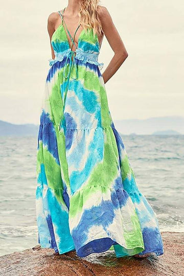 SEXY BACKLESS MAXI DRESSES