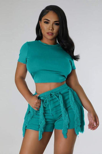 T SHIRT AND SHORTS SET