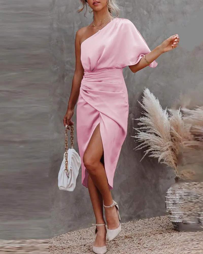 Satin Elegant Dress for Special Occasions