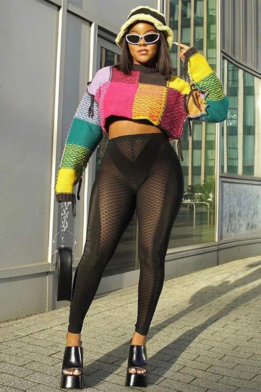 SHEER MESH TIGHTS