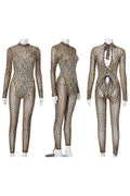 LEOPARD PRINT JUMPSUIT