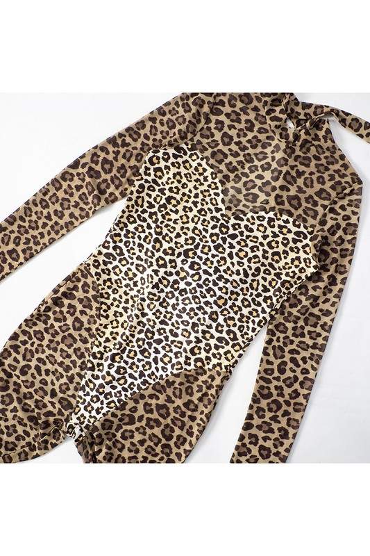 LEOPARD PRINT JUMPSUIT