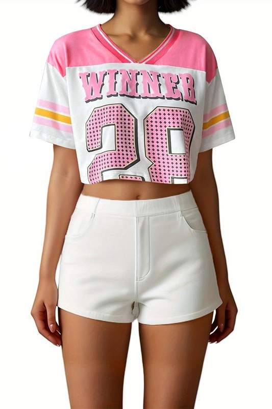 V NECK OVERSIZED T SHIRTS