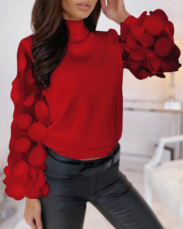 Chic Blouse with Unique Sleeves