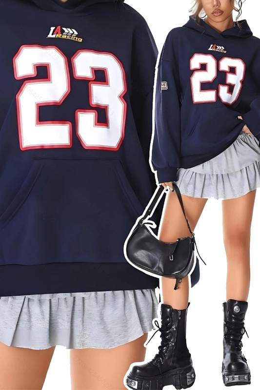 OVERSIZED HOODIE SWEATSHIRT
