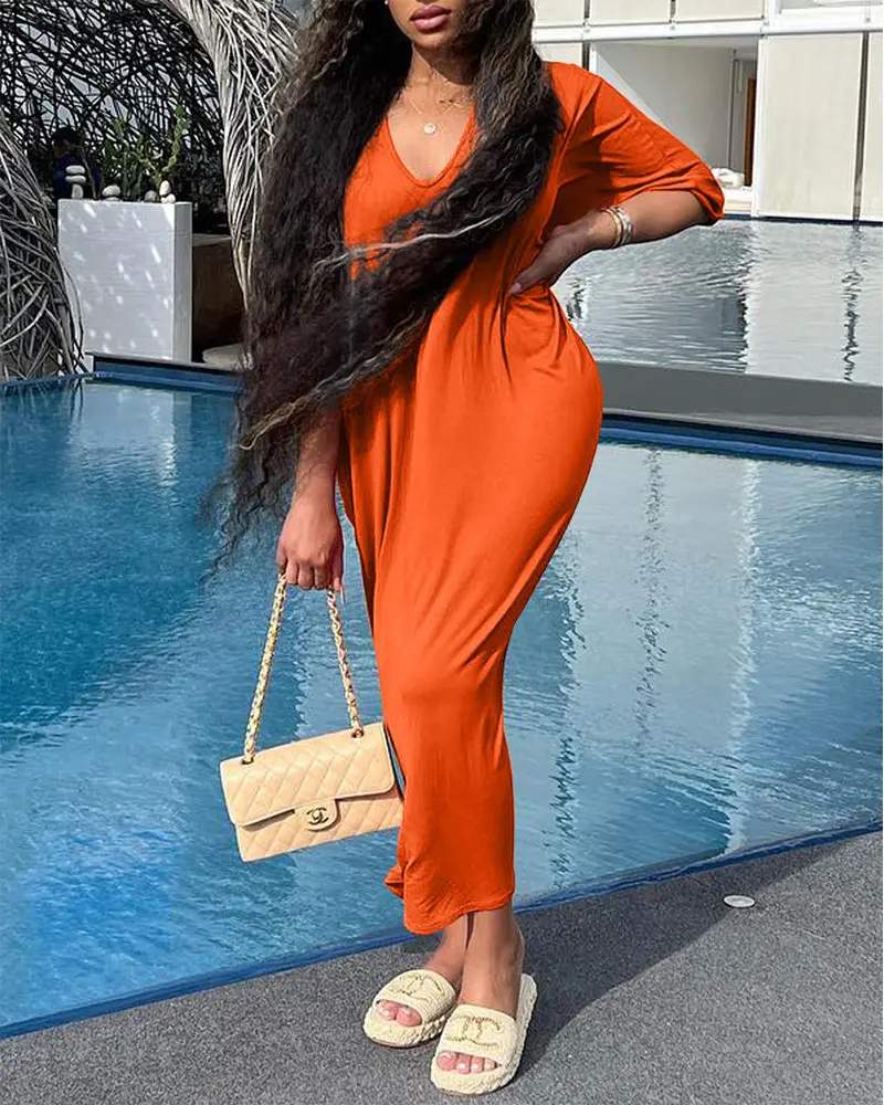 Summer Maxi Dress, Comfortable Loungewear Style
