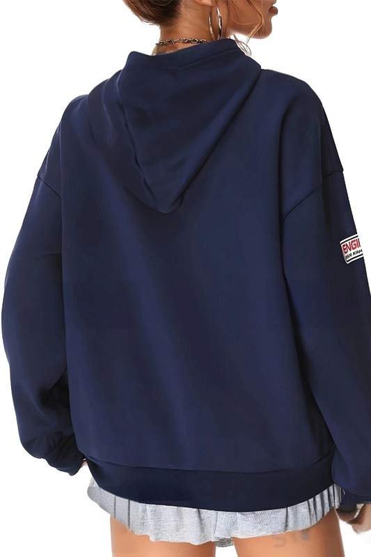 OVERSIZED HOODIE SWEATSHIRT
