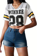 V NECK OVERSIZED T SHIRTS