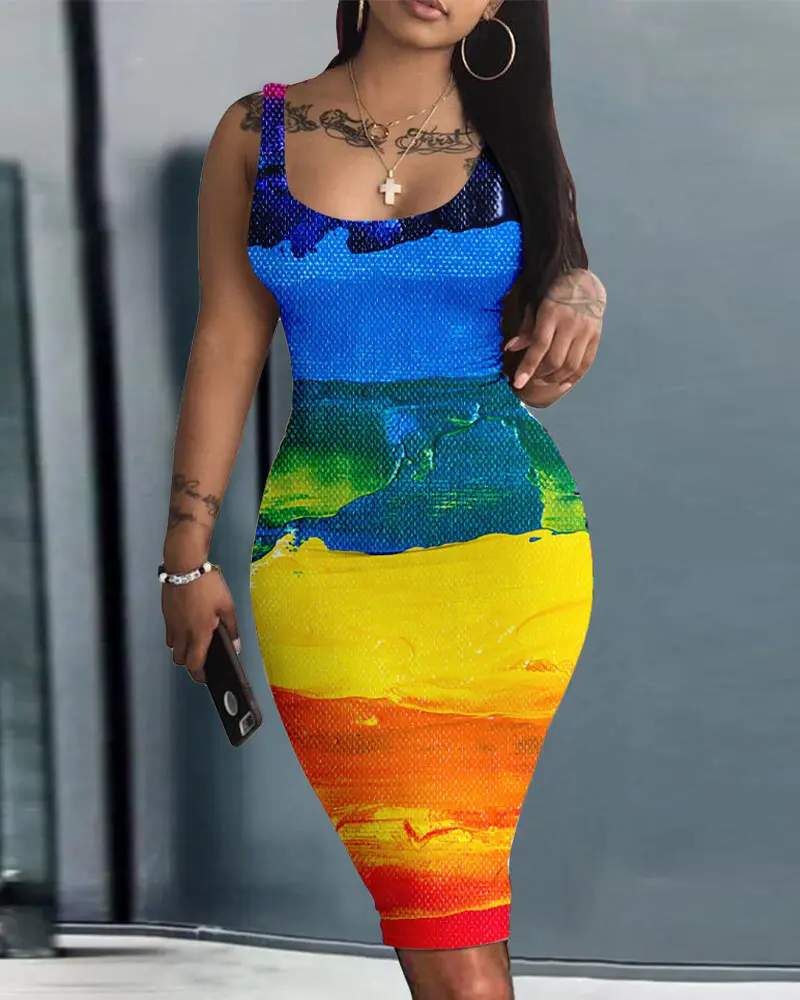 Graphic Print Dress: Casual Summer Trend