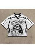 V NECK OVERSIZED T SHIRTS