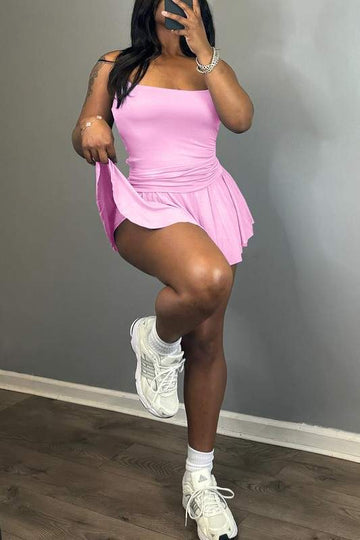 CAMI AND MINI SKIRT SET