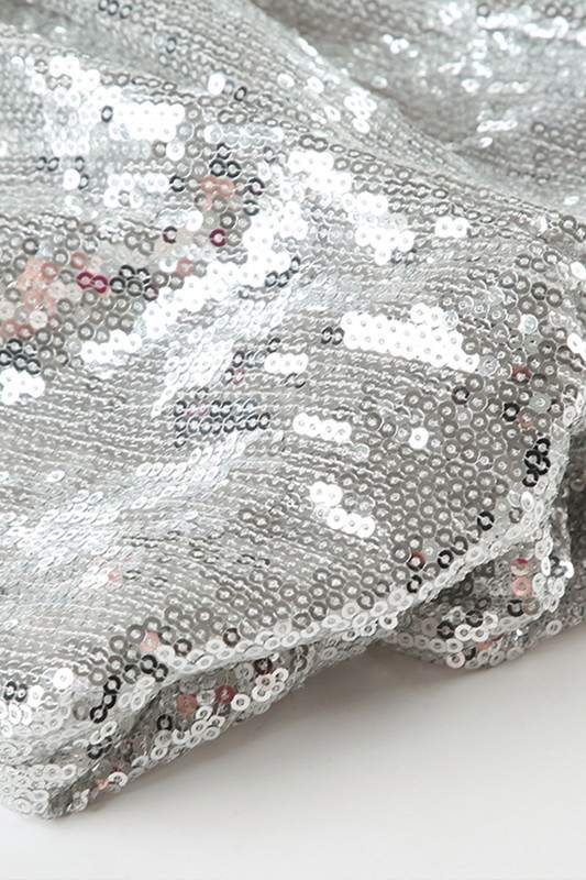 SEQUINED BUBBLE MINI SKIRT