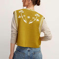 SLEEVELESS DESIGN SEXY SPICE GIRL KNITTED VEST TOP FOR WOMEN