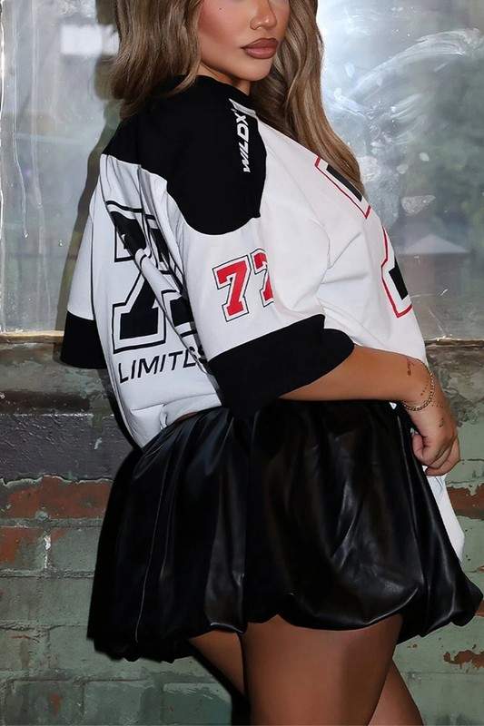 ROUND NECK OVERSIZED T SHIRTS