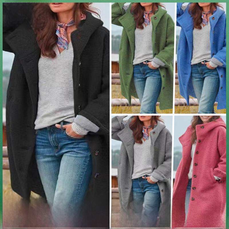  STREET HIPSTER TRENCH  LONG SLEEVE LOOSE  COAT 