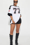 ROUND NECK OVERSIZED T SHIRTS