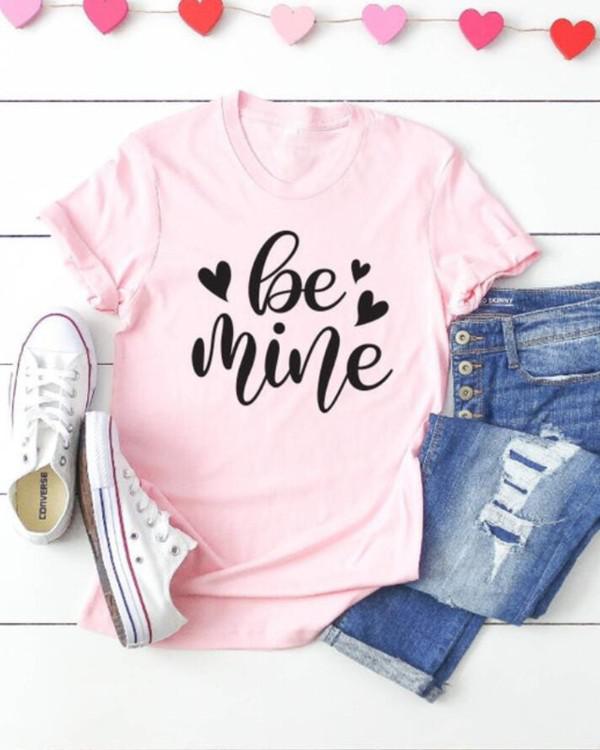 Love T-Shirts: Graphic Tee with Hearts