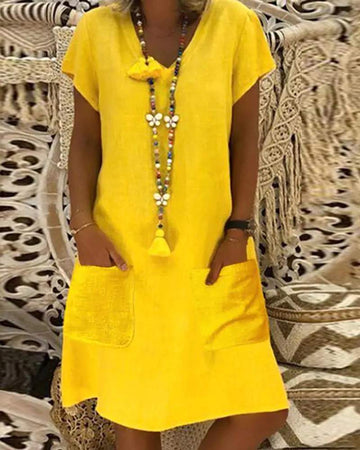 Summer Dress for Women with Pockets